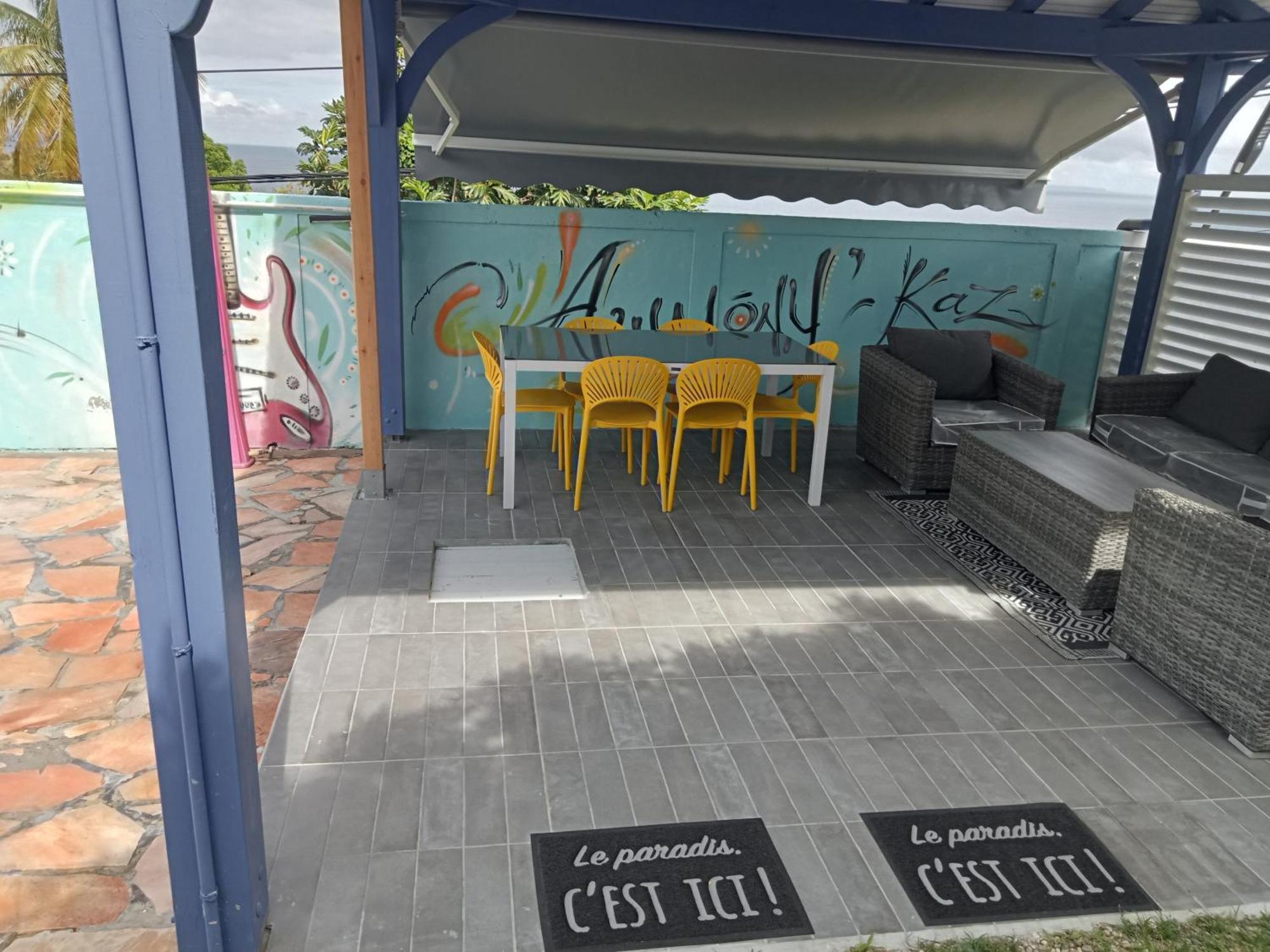 Awmony'Kaz, Gite A Trois-Rivieres Guadeloupe ภายนอก รูปภาพ